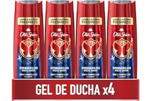 OLAY Old Spice Tomorrowland Edición Especial Gel De Ducha Y Champú 3 en 1 4x400ml