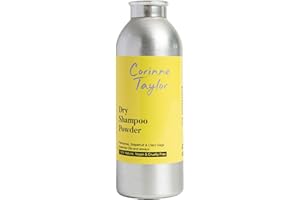 Corinne Taylor | Organic Dry Shampoo Powder | Grapefruit, Palmarosa & Clary Sage | Volumising | Talc Free | 100% Natural | Vegan | 85g
