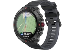 Polar Grit X2 Pro - Reloj Deportivo GPS para Outdoor – Diseño Robusto, Navegación Avanzada, Biosensores y Monitoreo de FC