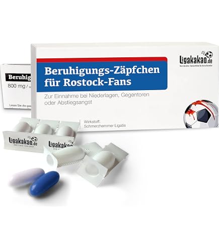 Hansa Rostock Kugelschreiber-Set – 3 Stift Mit Klub-Logo In Blau, Weiß, Schwarz