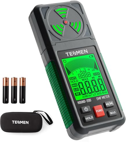 RILEVATORE DI RADIAZIONI EMF misuratore portatile per testare prodotti di protez EUR 17,53