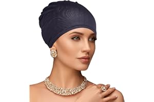 ANNLPOY Cappello in Cotone Chemio Cancro,Cuffia Oncologica per Chemioterapia,Cuffia da Notte in bambù per Perdita di Capelli, Adatto per Uomini e Donne, per Uso Quotidiano e Notturno