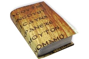 ANVAL Custodia per libro, regolabile, protezione per libri, impermeabile, adattabile a qualsiasi spessore, copertina per libro stampata, 4 diverse misure (165, G)