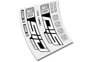 CUAC REVOLUTION Pegatinas Horquilla ROCKSHOX SID SL Ultimate 2020/2021 BTT MTB Fork Stickers AUFKLEBER ADESIVI Bike Decals