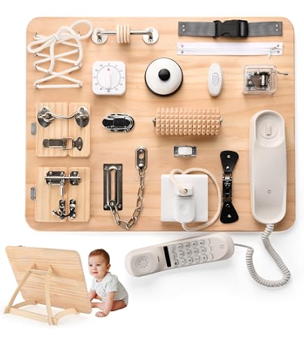 Accessoire Téléphone Interactif Pour Busy Board – Jouet Musical Montessori – Son Et Chiffres – Développement Précoce