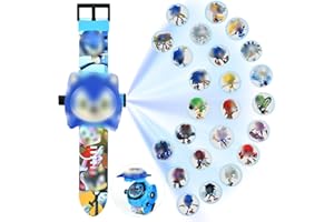 YULONGWU Orologio Bambini, Orologio con Proiettore, Orologio Bambini Digitale, Orologio da Polso con Proiettore Digitale, 24 motivi di proiezione, orologio elettronico da polso per bambini e ragazze