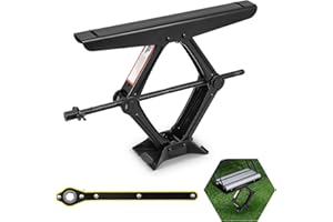 Teodute Tragfähig 4400lbs RV-Stufenstabilisator-Kit, 3.1"-12.6" Höhenverstellbarer Wohnmobil Stufenstabilisator Set, Geeignet für 5th Wheels RV, Reiseanhänger, RV Step, Camper Step