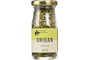 ALBERT MÉNÈS LA CARAVANES DES EPICES BIO - Origan - 10 grammmes - 100% naturel, sans colorant ni conservateur - Flacon en verre
