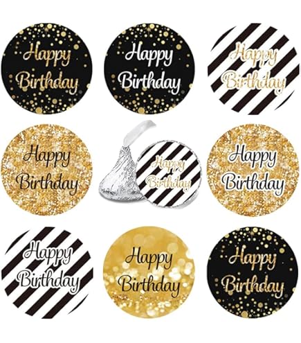 Verjaardag Stickers Leeftijd 5 Jaar - 20 Stuks - Confetti - Uitdelen Trakteren