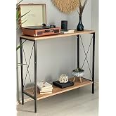 Savran Home Iki Ahşap Raflı Minimalist Dresuar- Ceviz