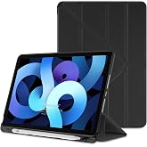 Microsonic Apple iPad 11th Generation 2025 Case (A3354-A3355) Origami Pencil Black [Sheath Compatible with iPad 11th Generation 2025 - Black]