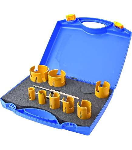 Scie Cloche Pro-Fit 30mm - Profondeur 52mm - Multimatériaux (Bois, Plastique, Carrelage)
