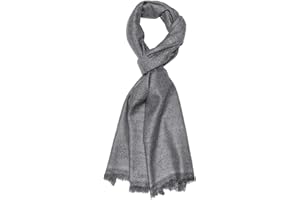 Lorenzo Cana - Sciarpa invernale in cashmere al 100% da uomo, in fibra naturale