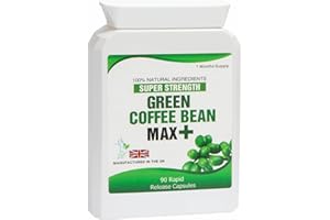 BODY SMART HERBALS 90 Green Coffee Bean Extract Diet Capsules 5000mg Vegetarian Manufactured in The UK Weight Management