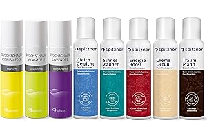 Spitzner Entdecker Duschschaum Plus Citrus Ceder mit Acai Yuzu, Crema, Energy, Passion, Inspiration, Lavendel, Pure Man, Balance (9 x je 150 ml)