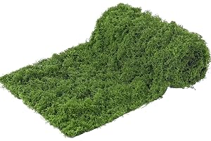 Konstmossa för dekorering, fyrkantig mossmatta, konstgjord mossa, bordslöpare, konstgjord mossa för pyssel, konstgjord mossa