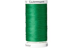 GÜTERMANN Gutermann Sew All Hilo de poliéster, 250 m, Lucky Verde (0396),