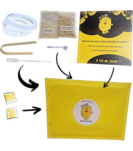 Kit éducatif Blob - Expériences scientifiques ludiques ! – Blob Science