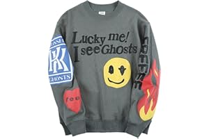 Kanye Lucky Me I See Ghosts Crew Neck Sweatshirt