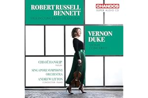 Robert Russell Bennett: Violin Concerto; Hexapoda; Vernon Duke: Violin Concerto