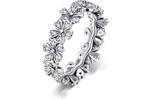 Lorrifal Ring aus 925er Sterlingsilber bunt Pave funkelnder Kubik-Zirkon Regenbogen einfacher Versprechensring Schmuck Geschenke für Frauen Mädchen mehrere Größen 5 bis 9