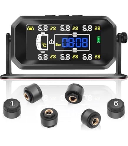 Sensori Pressione Pneumatici TPMS - 4 Pezzi Per Ford, Facile Installazione, Prevenzione Forature - Foto 5