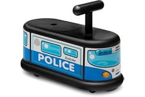 Italtrike La Cosa Vehicles - Gioco Bambino 1 Anno Cavalcabile Ride-on, Macchinina Primi Passi 1-6 Anni, Ruote Silenziose - Tra i Migliori Regali Bambini Made in Italy - Police