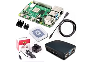 INNOCONNECT Raspberry Pi 4 (4GB RAM) Bundle 32GB, schwarz