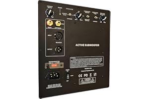 WAudio Amplificatore per subwoofer classe D da 350 W, amplificatore ad alte prestazioni per subwoofer