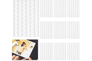 QNENEAM 1020 Pezzi Angoli Adesivi per Foto, Adesivi per Foto Album in PVC per Album Foto DIY, Diari e Scrapbooking, 1.3 cm, Protezione Foto di Alta Qualità, Kit Completo per Appassionati di Arte e Fotografia