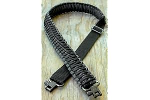 vsdfvsdfv Verstellbarer 550er Paracord Gewehrgurt mit Drehgelenk