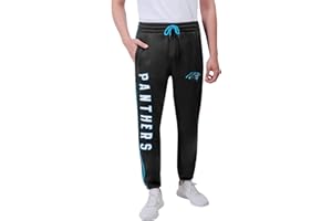 Ultra Game Men's NFL Official Active Super Soft Game Day Jogger Sweatpants Basic Fleece Pants
