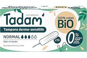 TADAM' - Tampons Dermo-Sensitifs Bio Normal x16