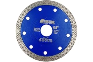 SHDIATOOL Disco Diamantato 115mm con X Mesh Turbo per Porcellana Piastrella Ceramica Granito Marmo