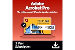 Adobe Acrobat Pro | 1 Year | PC/Mac | Digital Download | Activation Code by email