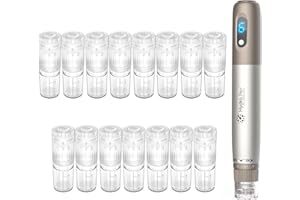 ‎LAZZYBEAUTY 15 Stück 36-PIN Ersatz-Nadelkassetten für Hydra Pen H3 Serum-Applikator, authentische Einweg-Ersatznadeln für Hautpflege-Zubehör