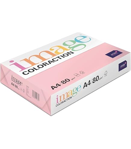 Carta Colorata Xerox Symphony A4 80g/m² - Rosa, Confezione Da 500 Fogli - Foto 8