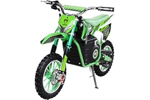 ‎ACTIONBIKES MOTORS Actionbikes Motors Kinder Elektro Crossbike Viper | 𝟭𝟬𝟬𝟬 Watt Motor bis 𝟐𝟒 km/h - Motorrad - Pocket Bike - Dirt Bike - Pocketbike - Motorsport - Dirtbike - Cross - Enduro ab 8 Jahren (Grün)