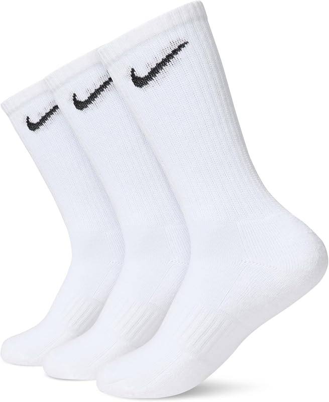 NIKE Unisex U Nk Everyday Csh Crw 3pr 132 Socks