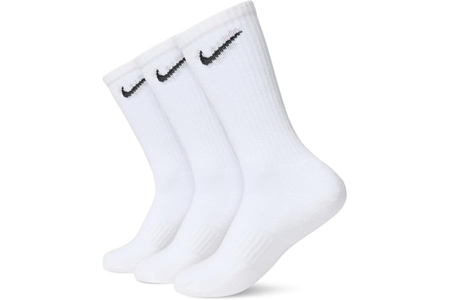 NIKE Unisex U Nk Everyday Csh Crw 3pr 132 Socks