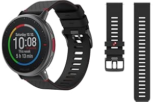 Polar Vantage V2 - Premium Smartwatch con GPS - Sportwatch con Misurazione della Frequenza Cardiaca dal Polso per Running, Nuoto, Bici, HIIT - Controlli Musica, Meteo, Notifiche Telefoniche