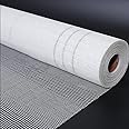 CHZIMADE Drywall Master Rendering Render Mesh Plastering Mesh Fiberglass Mesh-160g/sm, 1x6M, Rendermesh for Plastering Rendering Crack Repair