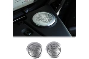 DIYUCAR Abdeckung für Lautsprecher Defender 110, Auto-Styling, Aluminium-Legierung, rund, für Jag XE XF Zubehör