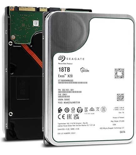 Seagate IronWolf PRO 18TB Interne Festplatte CMR 3.5 Zoll SATA III
