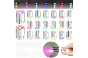 TaimeiMao 20 Pezzi Mini Luce LED Colorata Luci a LED in Miniatura Luce LED Piccola Mini Illuminazione a LED per Decorazioni Adatta per Decorare Le Case Delle Bambole, Modello Fai