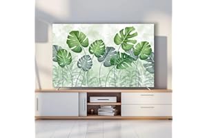 VBVARV Couverture De Poussière De Télévision Tissu De Microfibre en Polyester Facile À Couvrir Votre Style De Télévision