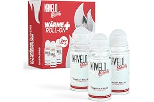 ‎NAVELO Navelo Mobility Roll-On Vorteilspaket (3er Pack) | intensive Wärme | Anwendung im Nacken, Rücken, Schulterbereich (3x50ml)