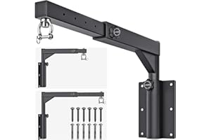 BeneLabel Support de Sac de Frappe, Fixation Murale Suspendu de Sac Lourd Accroche Suspension pour Exercice de Boxe MMA Mua Thai de Gym/Domicile