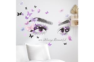 astylishome Butterfly Wall Stickers for Bedrooms for Women Art Decal DIY Self Adhesive Girl Window Decoration Removable Wallpaper Sticker for Home Living Room Kitchen Decor Mural 1410
