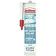 Unibond Anti Mould Sealant Bathroom and Kitchen Cartridge - White
